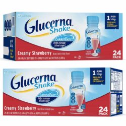 Sữa dành cho người tiểu đường Glucerna Creamy Strawberry Shake 237ml x24 chai 7 sua danh cho nguoi tieu duong glucerna creamy strawberry shake 237ml x24 chai ka