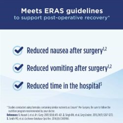 sua ensure nuoc cho nguoi phau thuat ensure pre surgery strawberry 296ml x24 ke