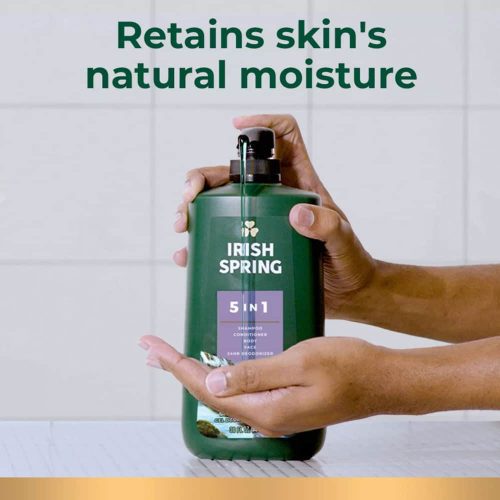 Sữa tắm gội toàn thân cho nam Irish Spring 5 in 1 887ml 20 sua tam goi toan than cho nam irish spring 5 in 1 946ml 887ml 080624 kf