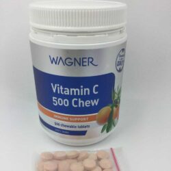 Viên bổ sung Vitamin C Wagner Vitamin C 500 Chew 500 viên 5 vien bo sung vitamin c wagner vitamin c 500 chew 500 vien ka