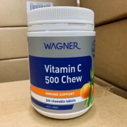 Viên bổ sung Vitamin C Wagner Vitamin C 500 Chew 500 viên 4 vien bo sung vitamin c wagner vitamin c 500 chew 500 vien kb