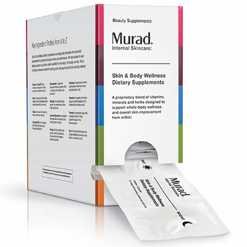 Viên uống cải thiện sức khỏe và làm đẹp da Murad Skin &#038; Body Wellness Dietary Supplements 28 ngày