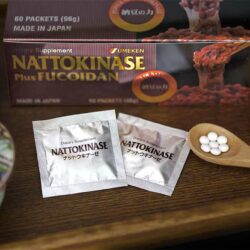Viên uống chống đột quỵ và hỗ trợ sau tai biến Umeken Nattokinase Plus Fucoidan 60 gói 9 vien uong chong dot quy va ho tro tri sau tai bien umeken nattokinase plus fucoidan 60 goi kb
