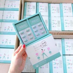 vien uong giam can no gym healthy diet han quoc 60 vien ke