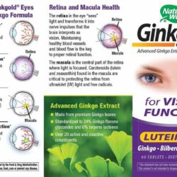 Viên uống sáng mắt Nature’s Way Ginkgold Eyes Lutein 20mg 60 viên 11 vien uong sang mat natures way ginkgold eyes lutein 20mg 60 vien ka