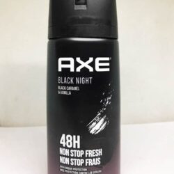 Xịt khử mùi toàn thân cho nam AXE Black Night 48H Fresh 150ml 12 xit khu mui toan than cho nam axe black night 48h fresh 150ml 030425 ka