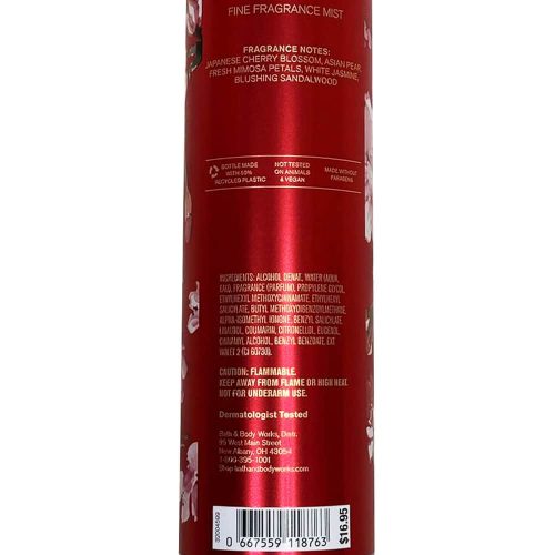 Xịt thơm Bath & Body Works Japanese Cherry Blossom Fine Fragrance Mist 236ml 8 xit thom bath body works japanese cherry blossom fine fragrance mist 236ml 180125 kc