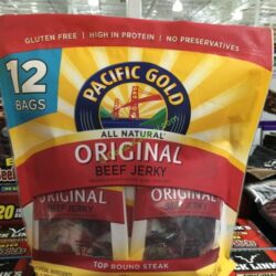 Kho bo Pacific Gold Beef Jerky Original 12 tui1
