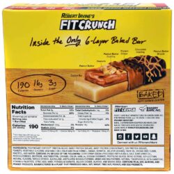 banh socola bo dau phong chef robert irvines fit crunch whey protein bars 18 thanh kj