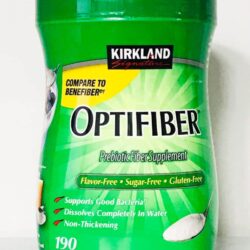 Bột hòa tan bổ sung chất xơ Kirkland Signature Optifiber 190 khẩu phần 7 bot hoa tan bo sung chat xo kirkland signature optifiber 190 khau phan knc
