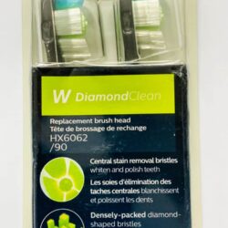 Đầu bàn chải thay thế Philips Sonicare W DiamondClean 2 cái (Black) 12 dau ban chai thay the philips sonicare diamondclean w 2 cai knd