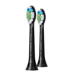 Đầu bàn chải thay thế Philips Sonicare W DiamondClean 2 cái (Black) 14 dau ban chai thay the philips sonicare diamondclean w 2 cai kne