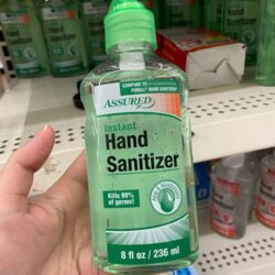 gel rua tay kho assured hand sanitizer 236ml ke