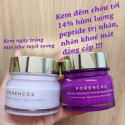 kem duong trang da ban dem forencos peptide redensifying intensive cream 50ml kw