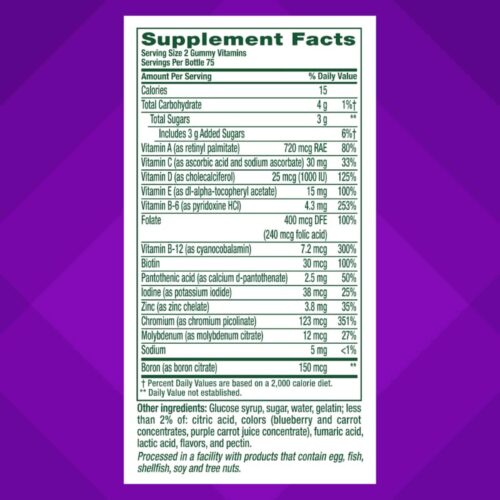 keo bo da vitamin danh cho nam gioi vitafusion mens multivitamin 150 vien 101025 ke