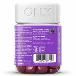 Kẹo dẻo hỗ trợ giấc ngủ Olly Sleep 50 Gummies - Blackberry Zen 8 keo deo ho tro giac ngu olly sleep 50 gummies kh