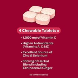 Kẹo ngậm bổ sung vitamin và khoáng chất từ Airborne Immune Support Supplement 116 viên (Dâu) 11 keo ngam bo sung vitamin va khoang chat tu airborne immune support supplement 32 vien dau kf