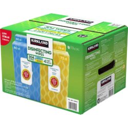 Khăn giấy diệt khuẩn Kirkland Signature Disinfecting Wipes Hộp 4 gói (304 tờ) 11 khan giay diet khuan kirkland signature disinfecting wipes hop 4 goi 304 to kb