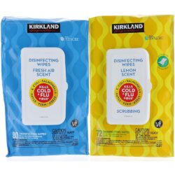 Khăn giấy diệt khuẩn Kirkland Signature Disinfecting Wipes Hộp 4 gói (304 tờ) 14 khan giay diet khuan kirkland signature disinfecting wipes hop 4 goi 304 to ke