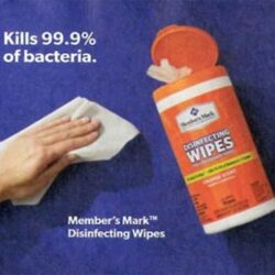 Khăn lau khử trùng Member’s Mark Disinfecting Wipes 312 miếng (Lốc 4 hộp) 10 khan lau khu trung members mark disinfecting wipes 312 mieng loc 4 hop kd