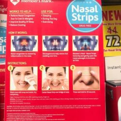 mieng dan chong ngay members mark nasal strips 44 mieng kd