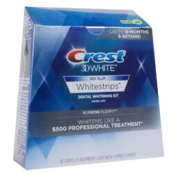 Miếng dán trắng răng Crest 3D White Whitestripes Supreme Flexfit 42 miếng 7 mieng dan trang rang crest 3d white whitestripes supreme flexfit 42 mieng kb