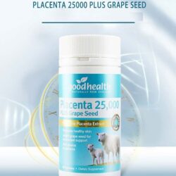 Nhau thai cừu Goodhealth Placenta 25000 Plus Grape Seed 60 viên 12 nhau thai cuu goodhealth placenta 25000 plus grape seed 60 vien kb