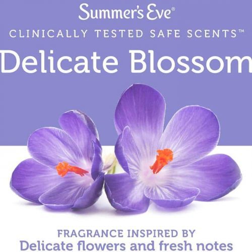 Nước rửa vệ sinh phụ nữ Summer’s Eve Delicate Blossom 444ml 8 nuoc rua ve sinh phu nu summers eve cleansing wash 444ml hong delicate blossom knd