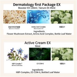 Set Incellderm 3 món dưỡng trắng, giảm thâm nám Incellderm Dermatology & Active Cream EX 10 set incellderm 3 mon duong trang tri tham nam incellderm dermatology active cream kna