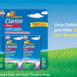 Siro chống dị ứng cho bé Children's Claritin Allergy 180ml x2 8 siro chong di ung cho be childrens claritin allergy 180ml x2 kc