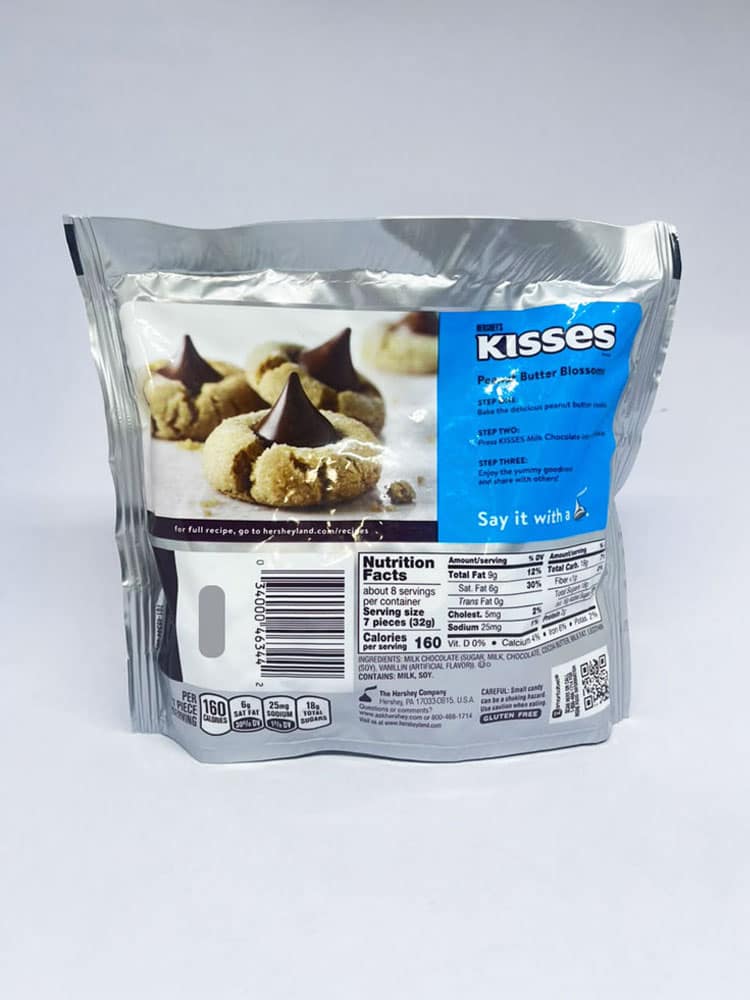 Socola Kisses sữa Hershey’s Kisses Milk Chocolate 269g - Ảnh 3