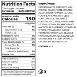 Sữa Protein hữu cơ Orgain Clean Protein Shake 330ml Thùng 18 hộp Vị Socola 5 sua protein huu co orgain clean protein shake 330ml thung 18 hop vi socola knb
