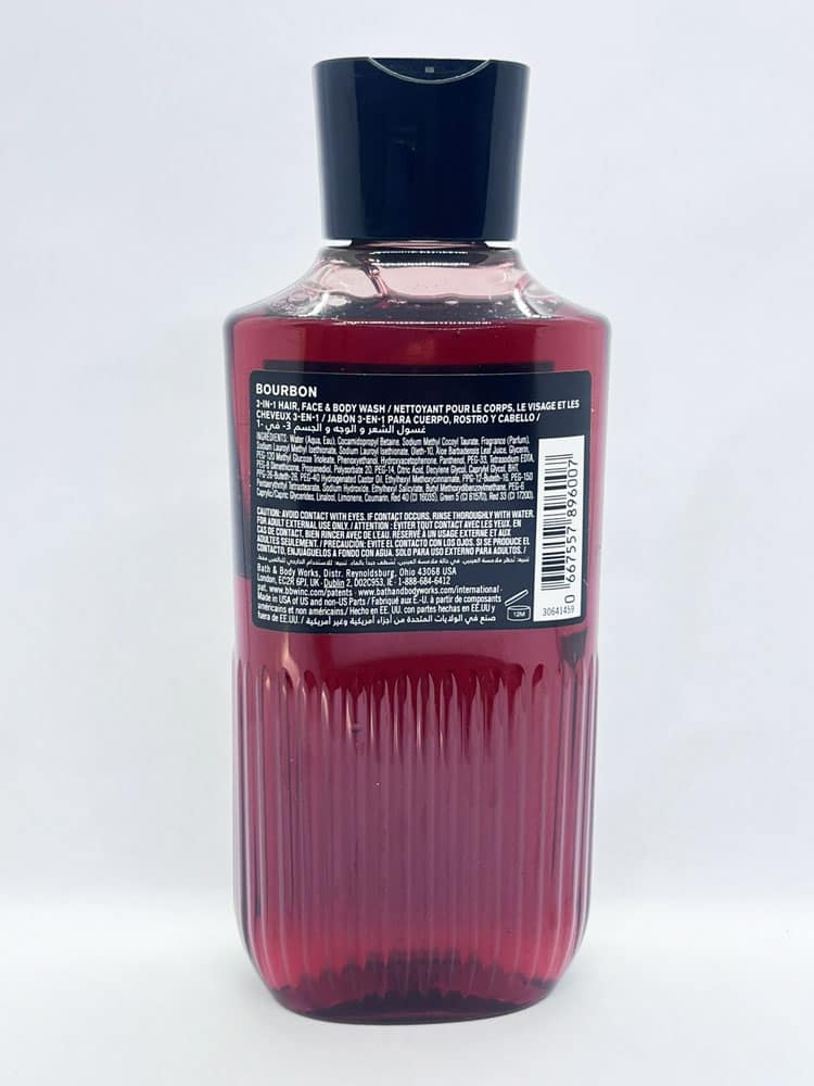 Sữa tắm gội cho nam Bath & Body Works Bourbon Hair, Face & Body Wash 295ml 3 Sữa tắm gội cho nam Bath & Body Works Bourbon Hair, Face & Body Wash 295ml - Ảnh 3