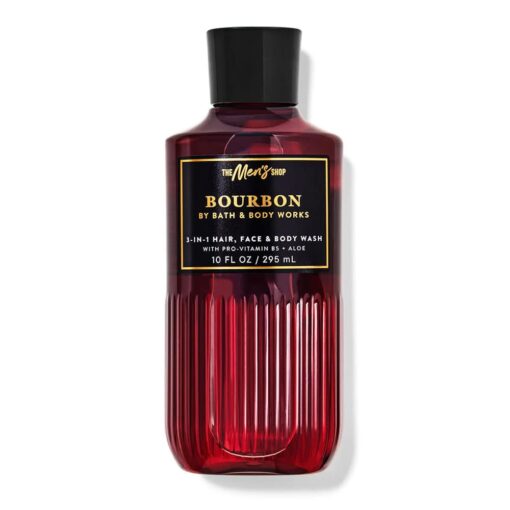 Sữa tắm gội cho nam Bath & Body Works Bourbon Hair, Face & Body Wash 295ml