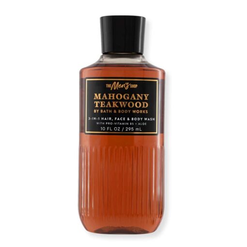 Sữa tắm gội cho nam Bath & Body Works Mahogany Teakwood Hair, Face & Body Wash 295ml
