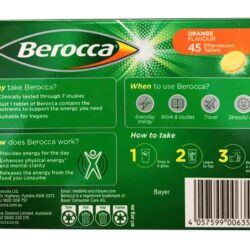 Viên sủi tăng đề kháng Berocca Performance Effervescent 45 viên (Orange) 5 vien sui tang de khang berocca performance effervescent 45 vien orange 070225 kb