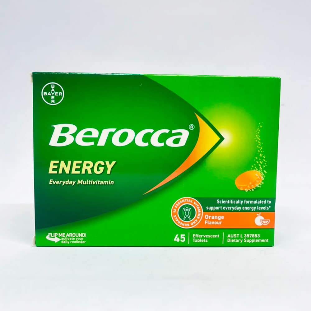 Viên sủi Berocca Energy Effervescent 45 viên (Orange) - Ảnh 2