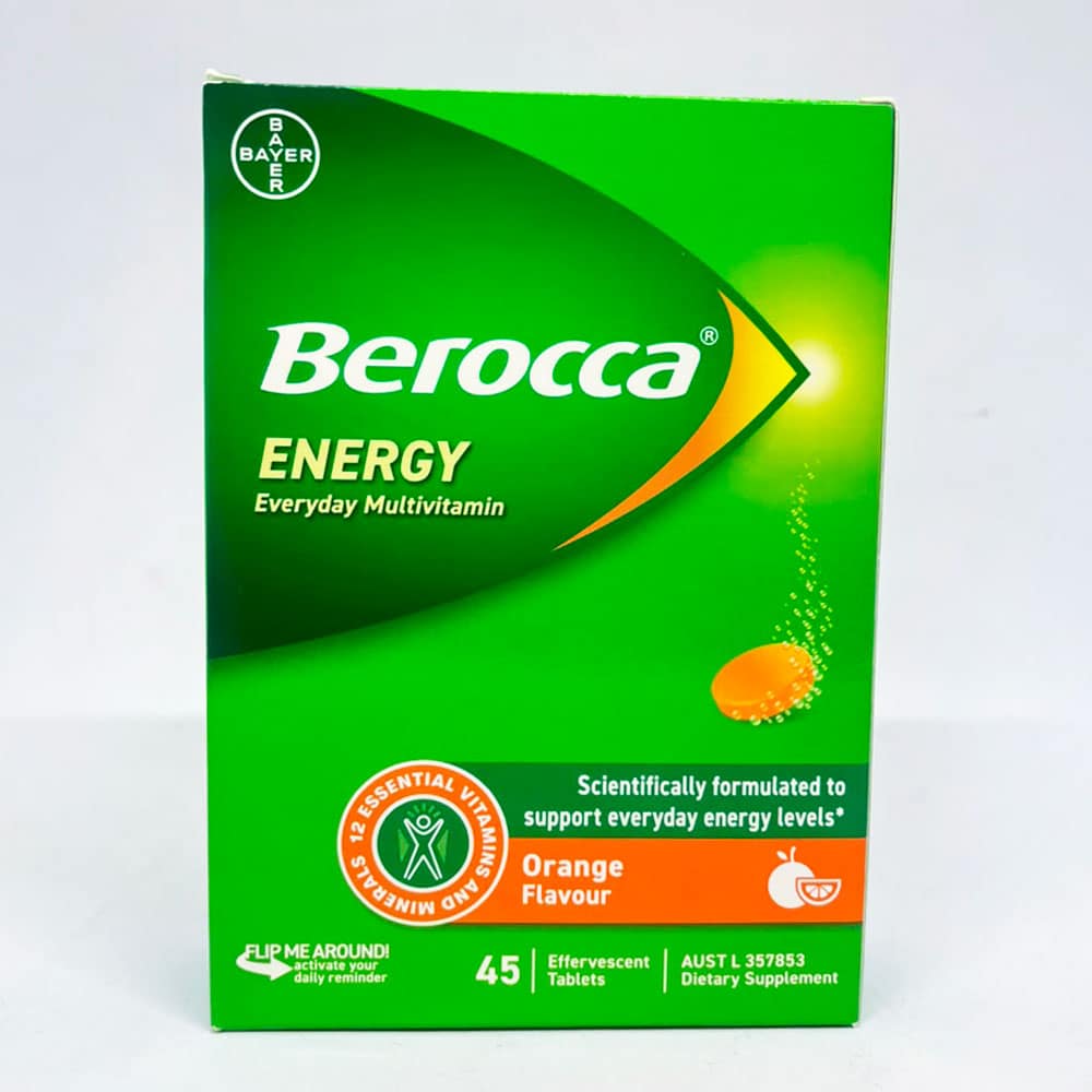 Viên sủi Berocca Energy Effervescent 45 viên (Orange) - Ảnh 3