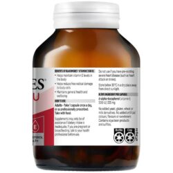 vien uong bo sung vitamin e blackmores natural vitamin e 500iu 150 vien knwa