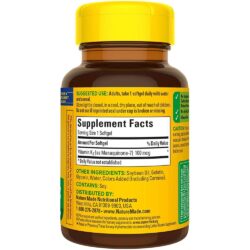 Viên uống bổ sung Vitamin K2 Nature Made K2 100mcg 30 Softgels 6 vien uong bo sung vitamin k2 nature made k2 100mcg 30 softgels ka