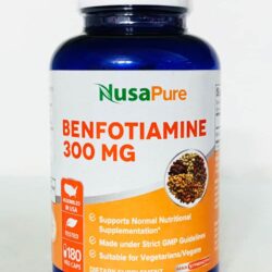 Viên uống cân bằng đường huyết NusaPure Benfotiamine 300mg 180 viên 8 vien uong can bang duong huyet nusapure benfotiamine 300mg 180 vien km1a
