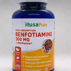 Viên uống cân bằng đường huyết NusaPure Benfotiamine 300mg 180 viên 11 vien uong can bang duong huyet nusapure benfotiamine 300mg 180 vien km2a