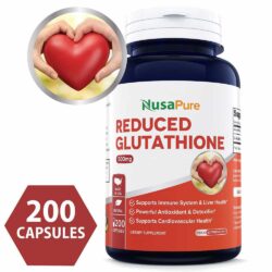 Viên uống chống oxy hóa NusaPure Reduced Glutathione 500mg 200 viên 6 vien uong chong oxy hoa nusapure reduced glutathione 500mg 200 vien ke