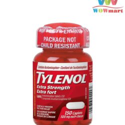 Viên uống Tylenol Extra Strength Fast Pain Relief 500mg 150 Caplets