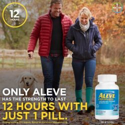 Viên uống Aleve Pain Reliever Naproxen Sodium 220mg 80 Liquid Gels x2 hộp 7 vien uong giam dau nhuc aleve pain reliever 220mg 80 vien knb