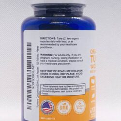 Viên uống nghệ NusaPure USDA Organic Turmeric 1400mg 120 viên 8 vien uong nghe nusapure usda organic turmeric 1400mg 120 vien knb