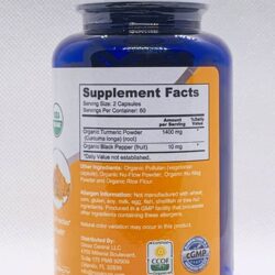 Viên uống nghệ NusaPure USDA Organic Turmeric 1400mg 120 viên 7 vien uong nghe nusapure usda organic turmeric 1400mg 120 vien knc