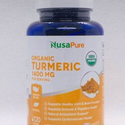 Viên uống nghệ NusaPure USDA Organic Turmeric 1400mg 120 viên 6 vien uong nghe nusapure usda organic turmeric 1400mg 120 vien knd