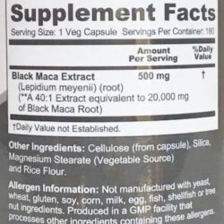 Viên uống tăng cường sức khỏe sinh lý nam nữ NusaPure Black Maca 20000mg 180 viên 13 vien uong tang cuong suc khoe sinh ly nam nu nusapure black maca 20000mg 180 vien kne
