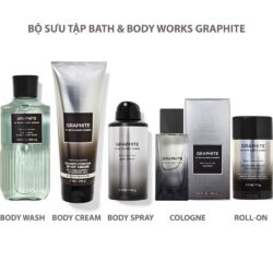 Xịt thơm nam Bath & Body Works Graphite Body Spray 104g 3 xit thom nam bath body works graphite body spray 104g 19923 kb